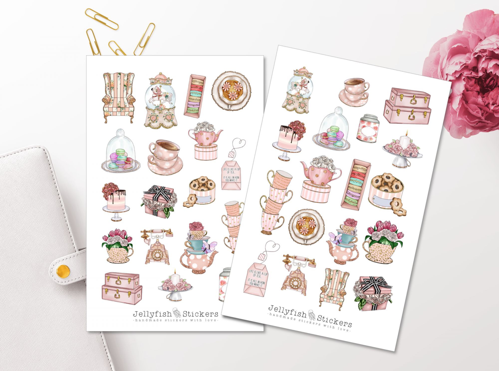 Tea Sticker Set